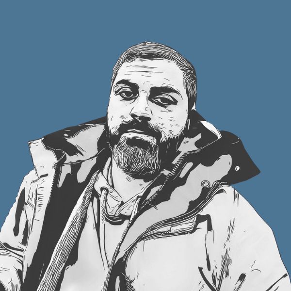 Porträt von Can Oezdogan, LKW-Fahrer