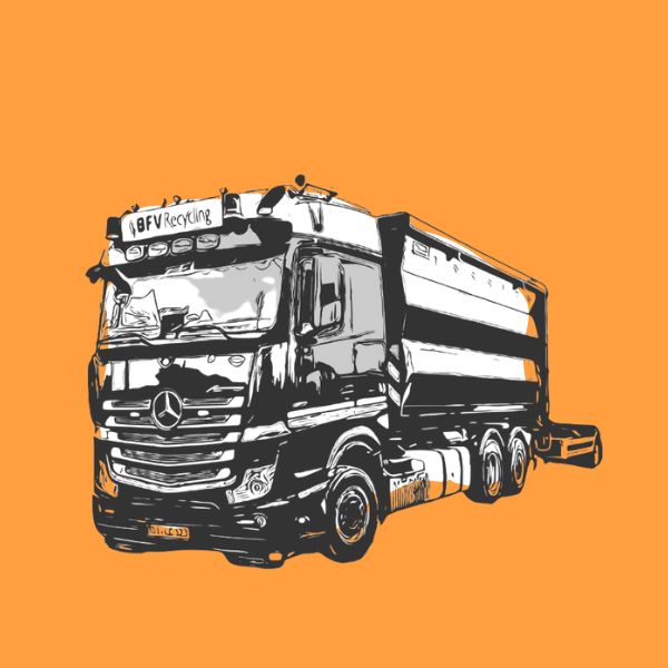 Mercedes-Benz Actros mit Tandemachse