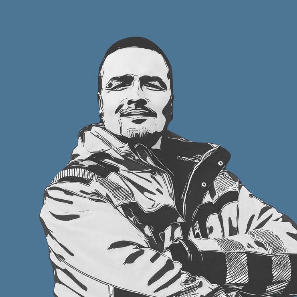 Porträt von Tony Zimmermann, LKW-Fahrer